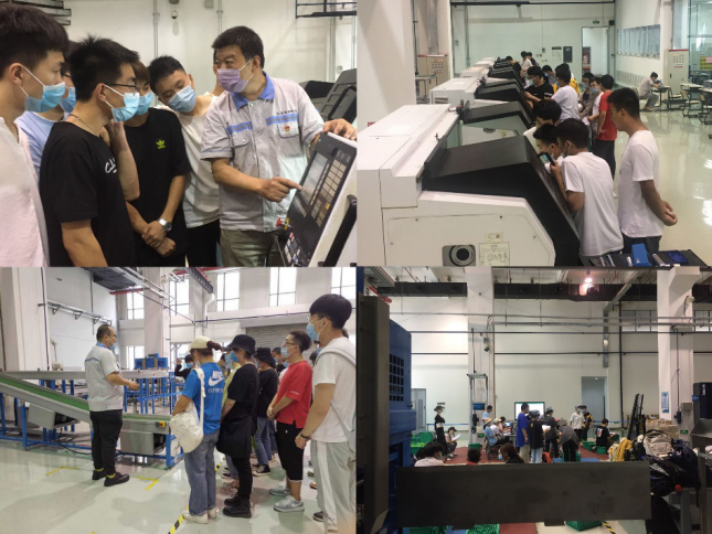 机械系在天津市职业技能公共培训中心实习记实